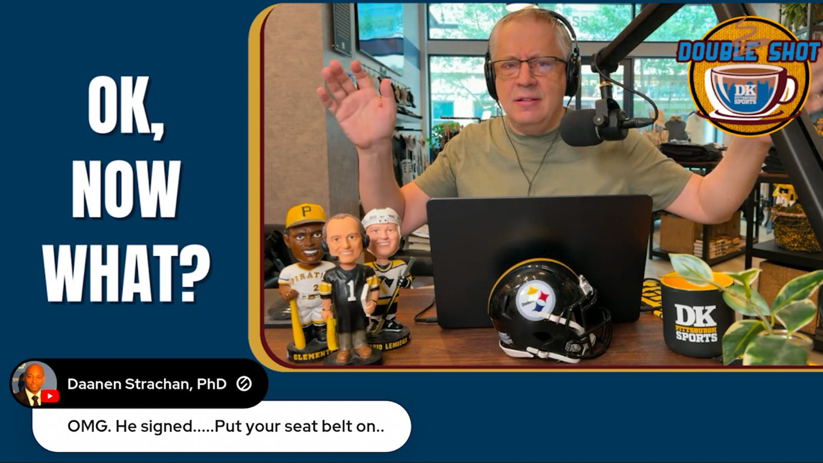 DK’s Double Shot of Steelers: OK, now what? taken in Downtown (Videos)
